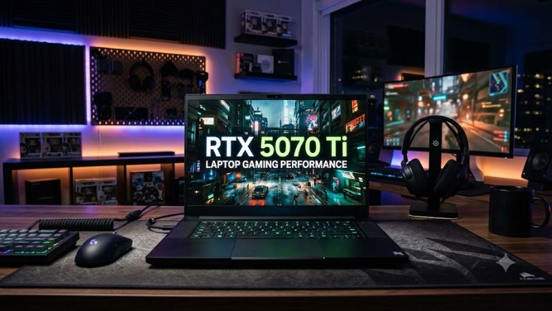 RTX 5070 Ti laptop gaming performance