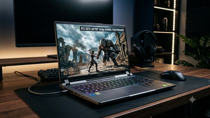 RTX 5070 Laptop 1440p Gaming Performance