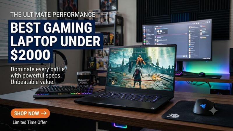 Best Gaming Laptop Under $2000
