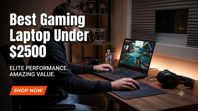 Best Gaming Laptop Under $2500