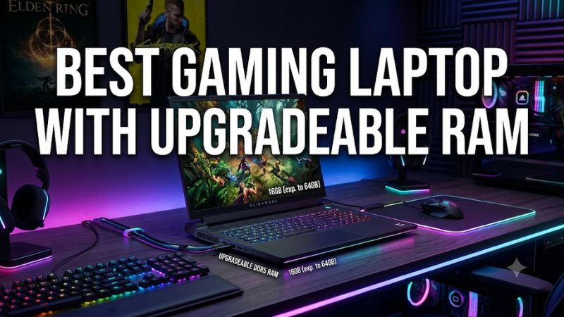 Best Gaming Laptop With Upgradeable RAM