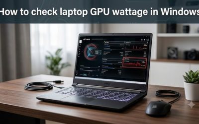How to Check Laptop GPU Wattage in Windows: Easy Guide
