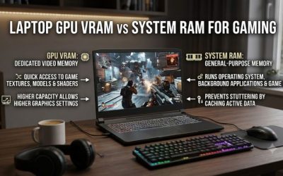 Laptop GPU VRAM vs System RAM for Gaming: A Clear Guide