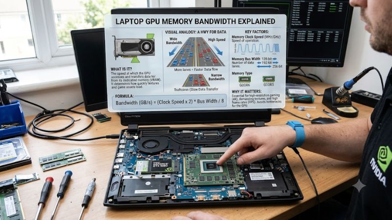 Laptop GPU Memory Bandwidth Explained